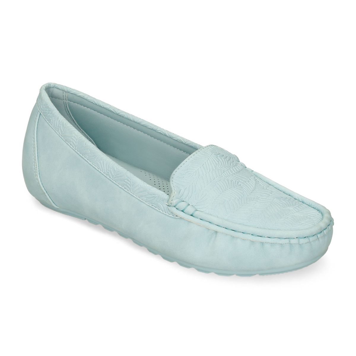 Mocasines Azul Bata Comfit Hailea Mujer