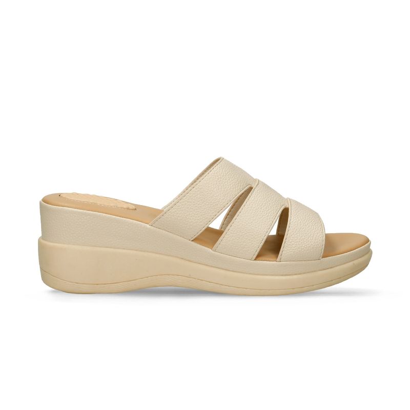 Sandalias Beige Bata Comfit Hadya Mujer BATA