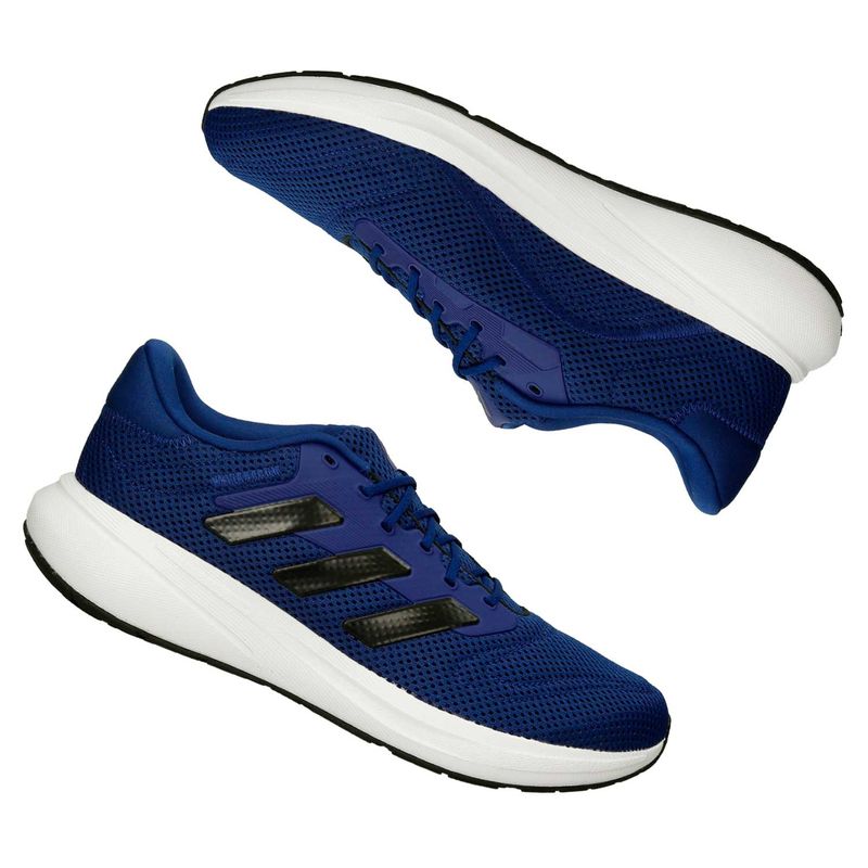 Tenis Deportivos Azul-Negro Adidas Response Runner U Hombre | BATA - Zapatos formales casuales para hombre para dama