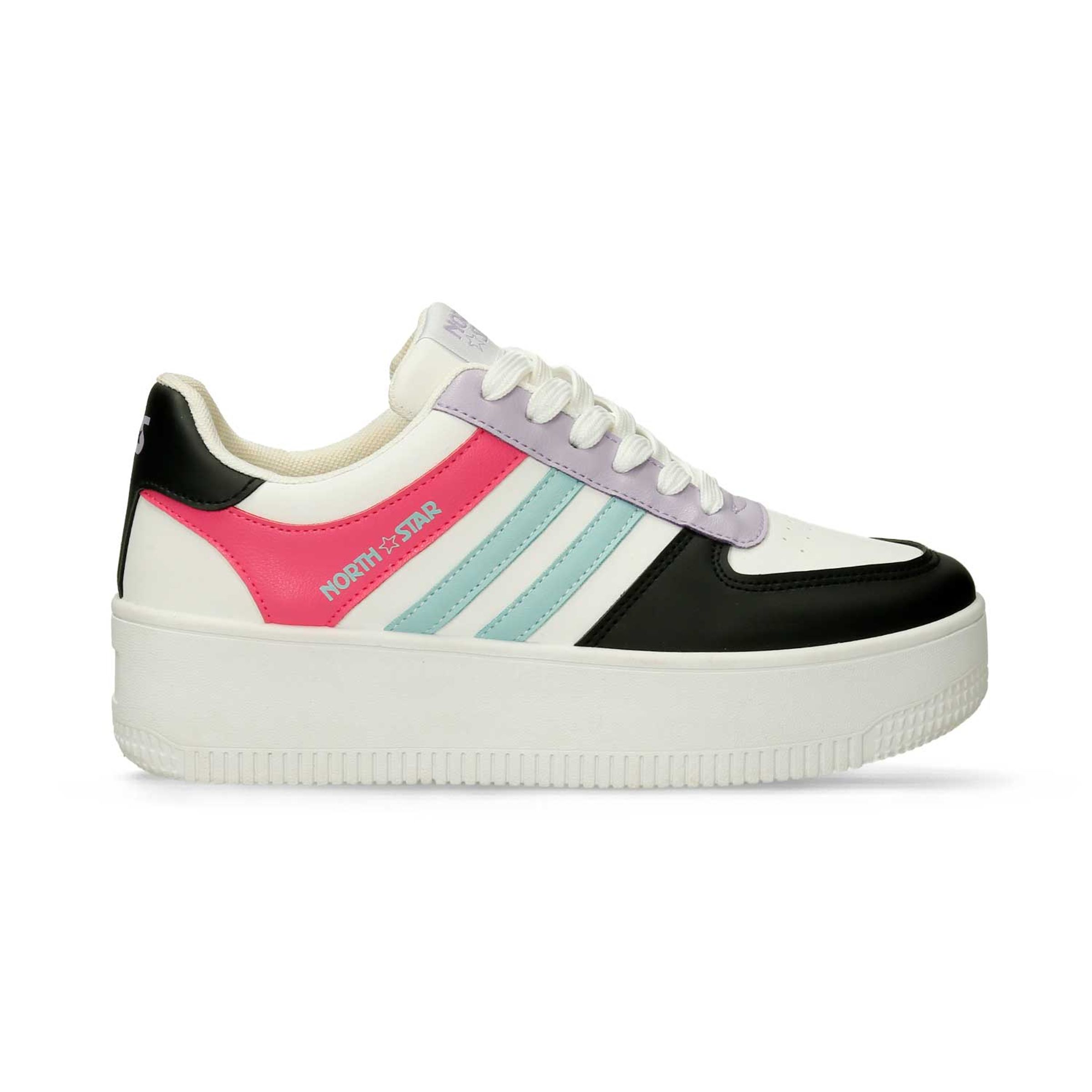 Tenis multicolor online mujer