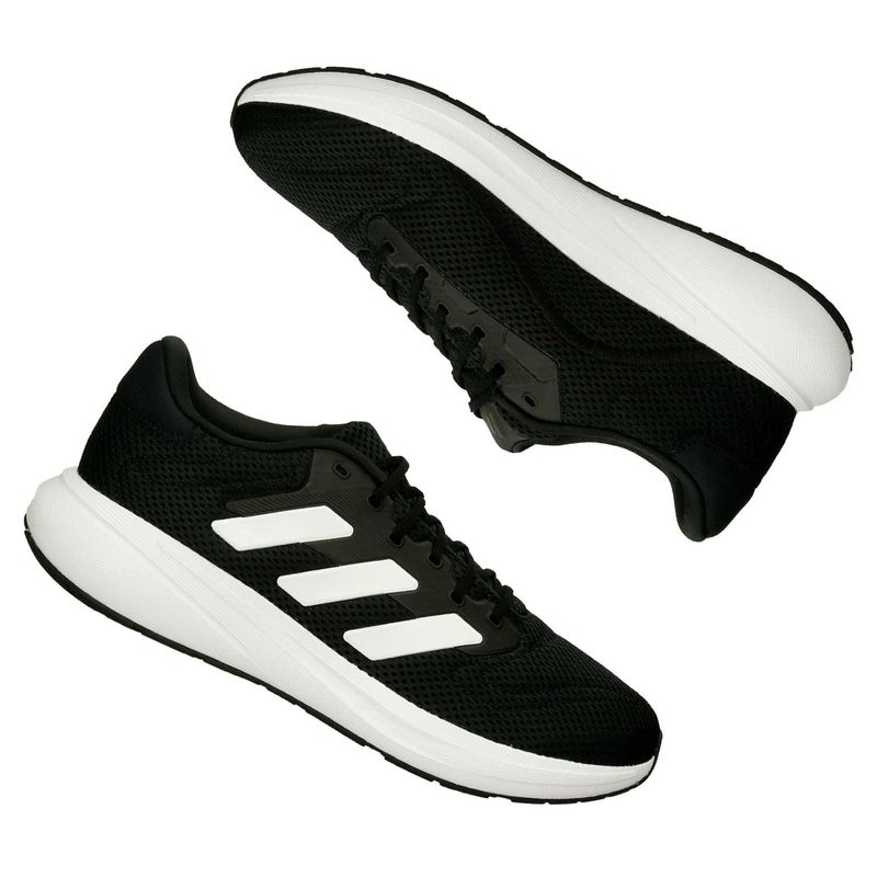 Tenis Deportivos Negro-Blanco Adidas Response U Hombre | BATA - Zapatos formales casuales para hombre para dama | Bata