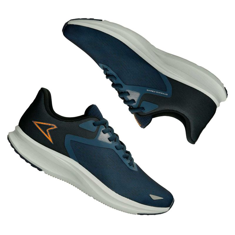 Tenis-Casuales-Azul-Power-Harrow-Plus-Racer-Sc-Hombre