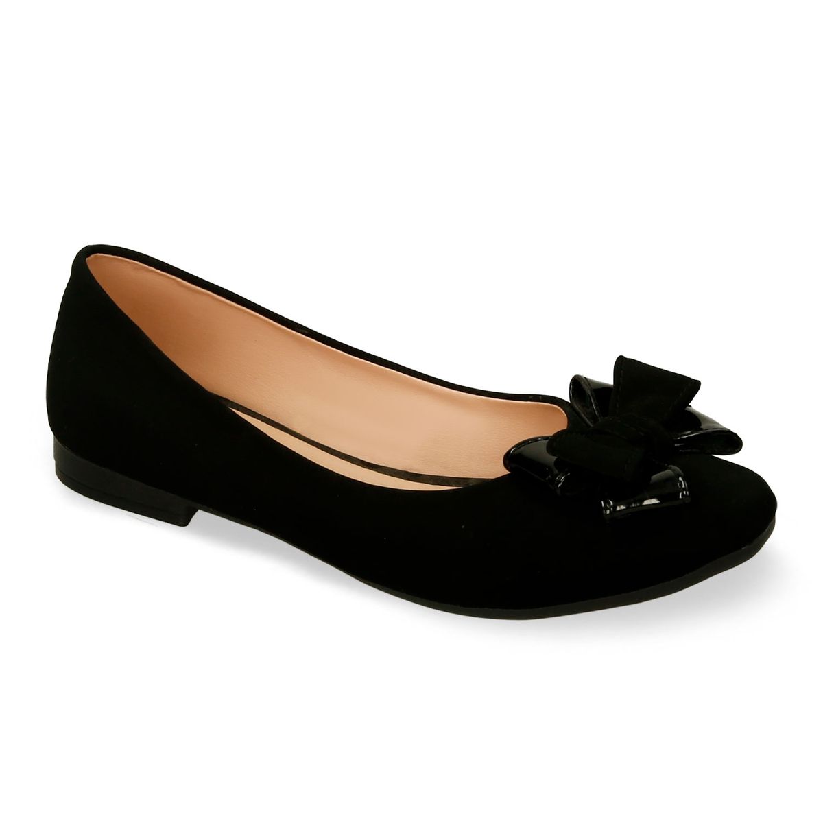 Baletas Negro Bata Holly Mujer