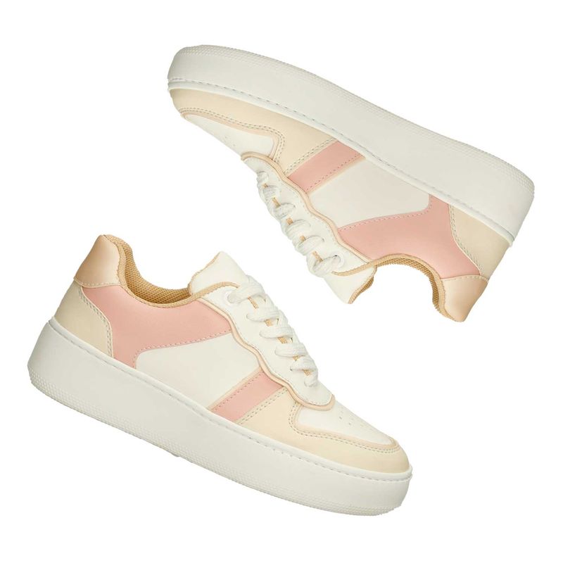 Tenis-Casuales-Blanco-Rosado-Bata-Hadria-Mujer