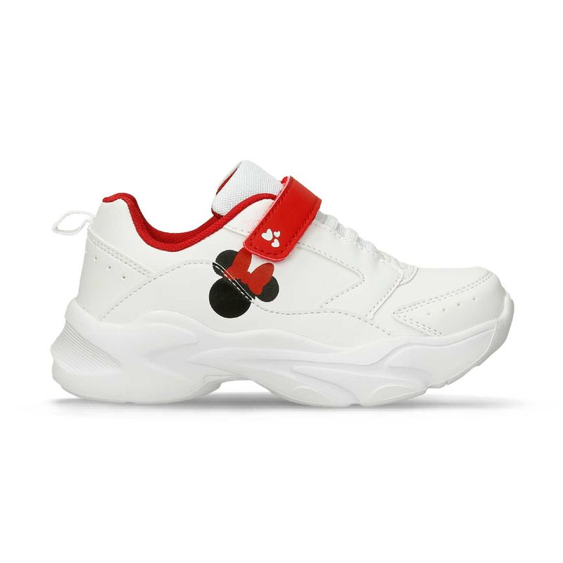 Tenis Deportivos Blanco Rojo Licenses Disney Jamaica L Ni a BATA