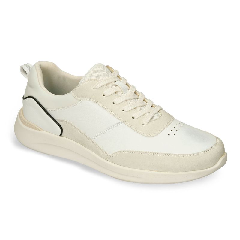 TENIS HOMBRE MARCA ECCO COLOR BLANCO