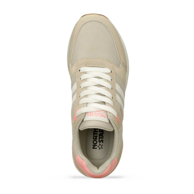 Tenis-Casuales-Beige-Rosado-North-Star-Hamaica-Hugo-Mujer