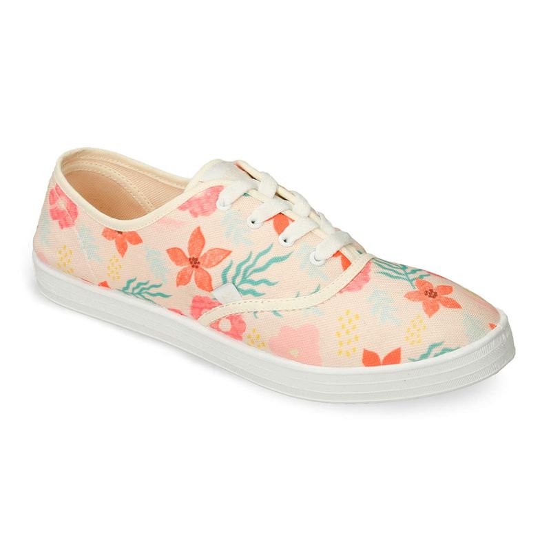 Canvas-Beige-North-Star-Giny-Keeds-Mujer-