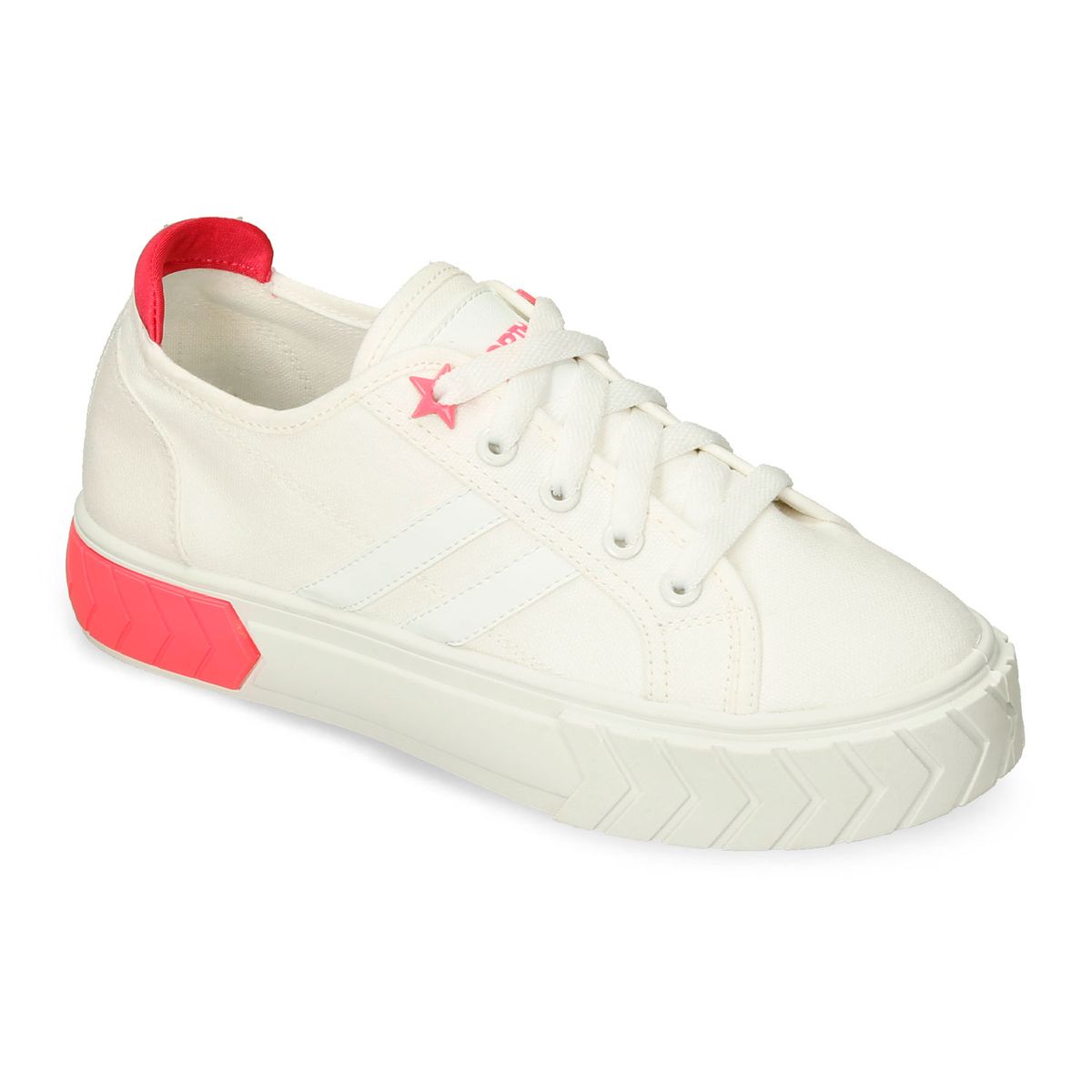 Tenis Casuales Blanco North Star Hope Florencia Mujer