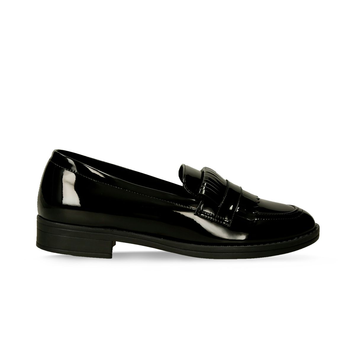 Mocasines Negro Bata Hialn Mujer