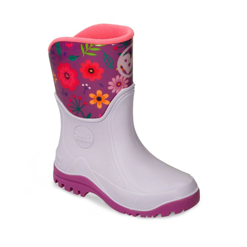 Botas De Lluvia Morado Bubblegummers Queli Ni a BATA