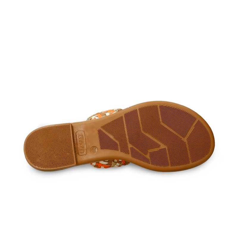 Sandalias-Talco-Naranja-Bata-Handid-Mujer