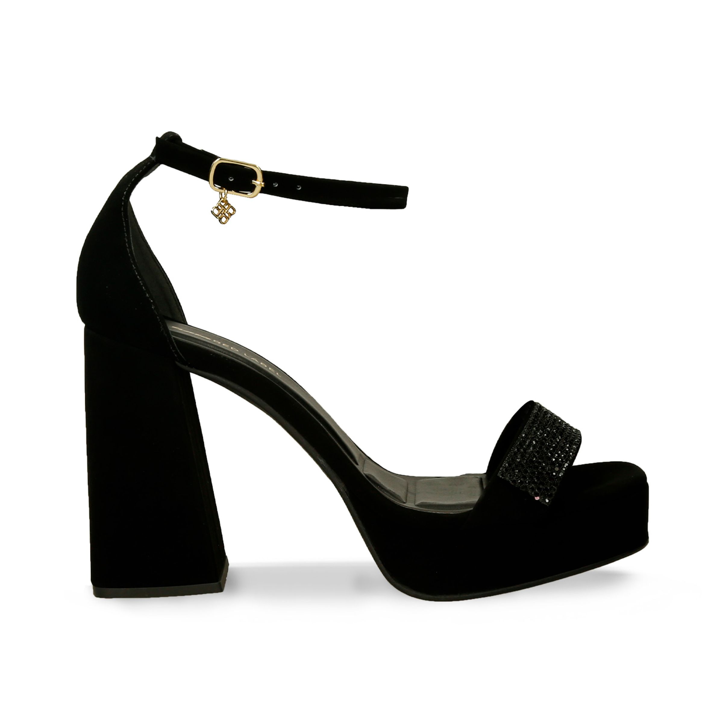 Tacones negros mujer hot sale