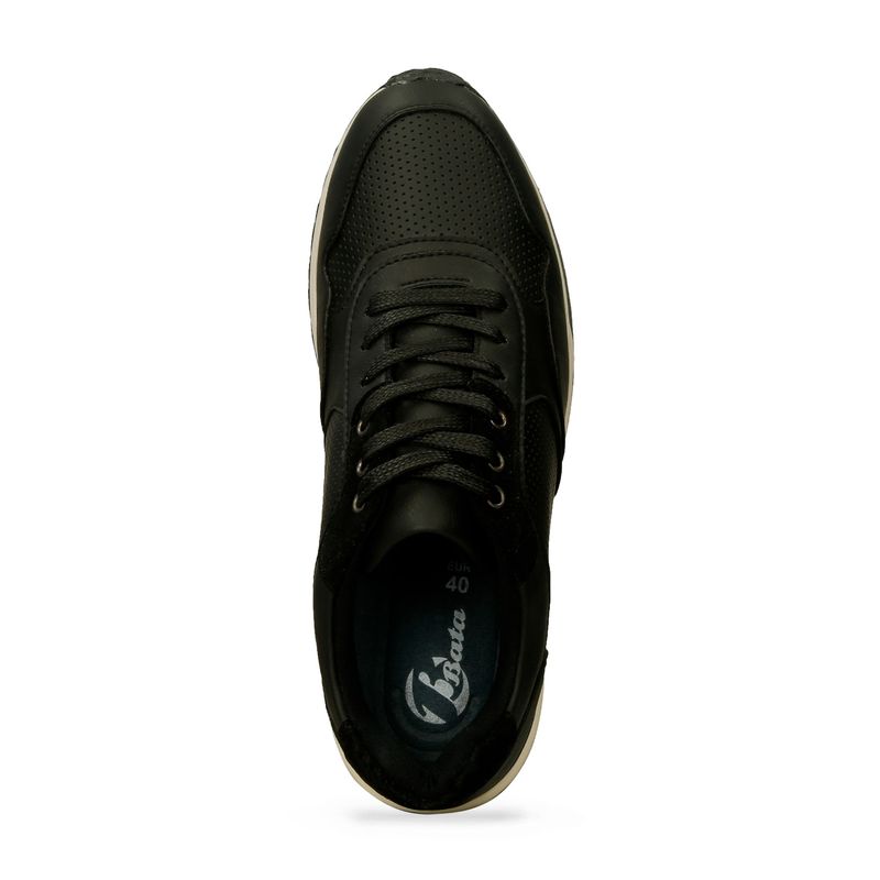 Tenis-Casuales-Negro-Bata-Jet-Cor-Hombre-