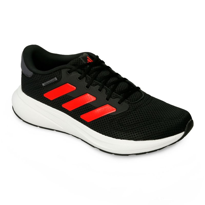 Adidas rojo 2025 con negro