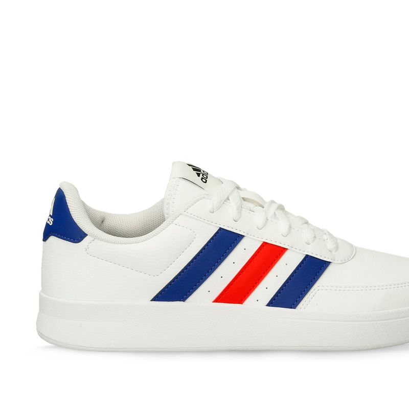 Tenis Casuales Blanco Azul Rojo Adidas Breaknet 2.0 Hombre BATA