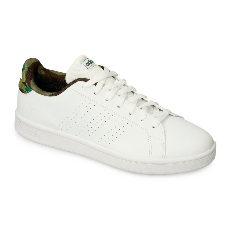 Adidas advantage outlet negro con blanco