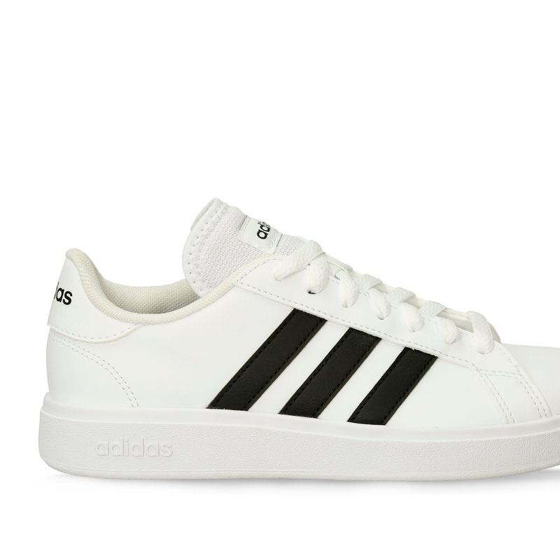 Adidas tenis blanco online con negro