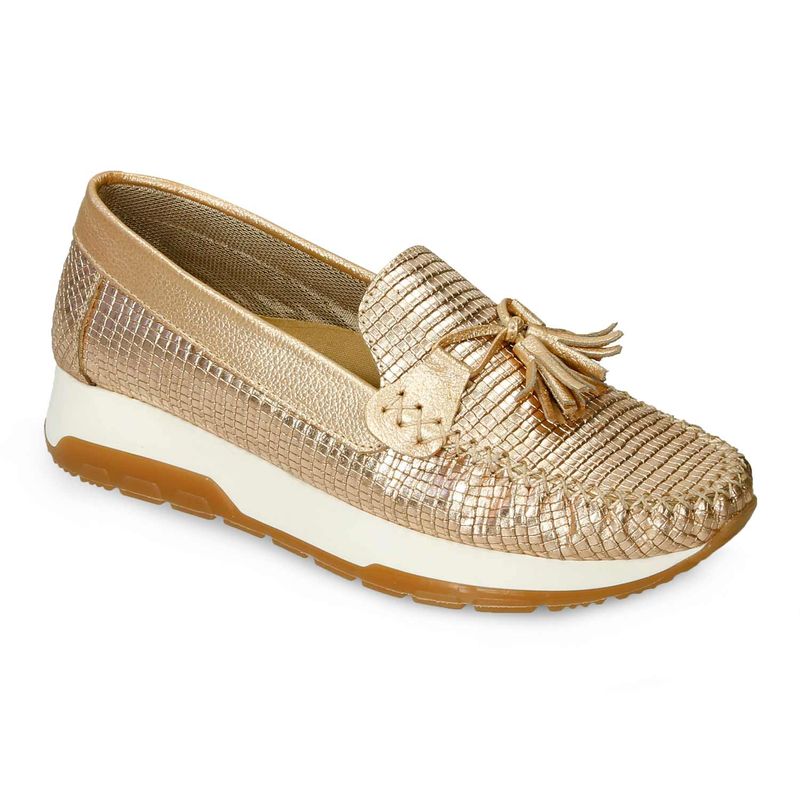 Mocasines-Dorado-Bata-Ilfa-Mujer-