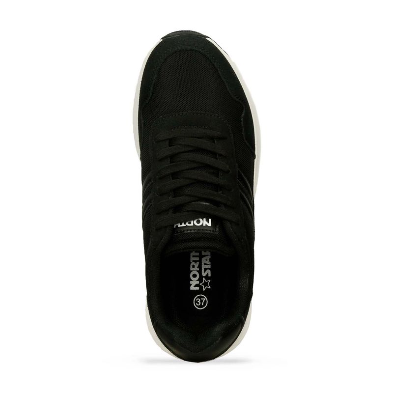 Tenis-Casuales-Negro-North-Star-Isis-London-Mujer