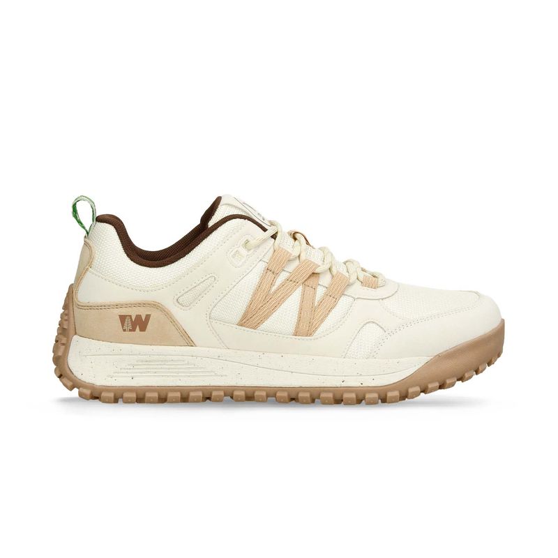 Tenis-Outdoor-Blanco-Beige-Weinbrenner-Banff-Andes-Hombre