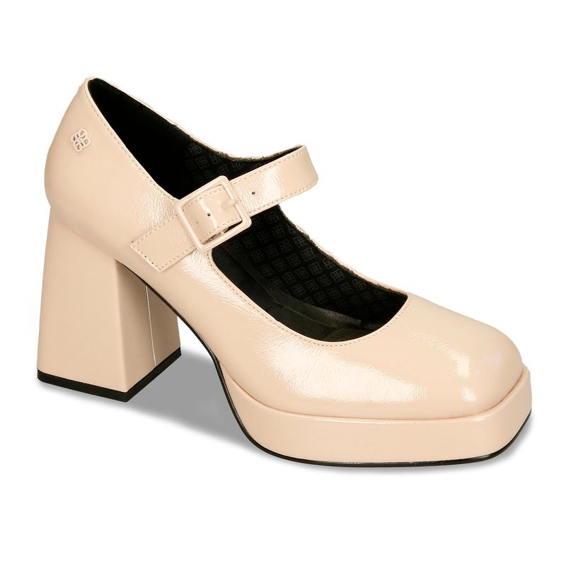 Tacones-Nude-Bata-Red-Label-Ibis-Shein-Mujer