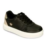 Tenis-Casuales-Negro-Bubblegummers-Rosaura-Niña-