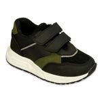 Tenis-Casuales-Negro-Verde-Bubblegummers-Rodric-Niño