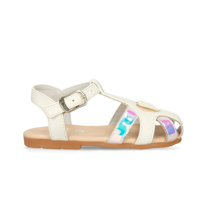 Sandalias-Blanco-Bubblegummers-Rimorosa-Niña-