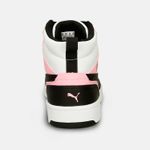 Tenis-Casuales-Blanco-Rosado-Puma-Rebound-V6-Wns-Mujer