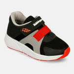 Tenis-Casuales-Negro-Gris-Bubblegummers-Raiden-Niño