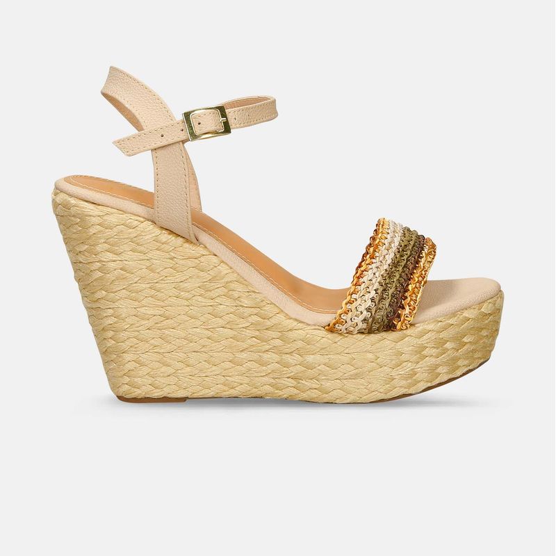 Sandalias-Dorado-Bata-Justiniana-Mujer-