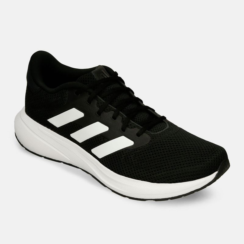 Tenis Deportivos Negro Blanco Adidas Response Runner U Mujer BATA