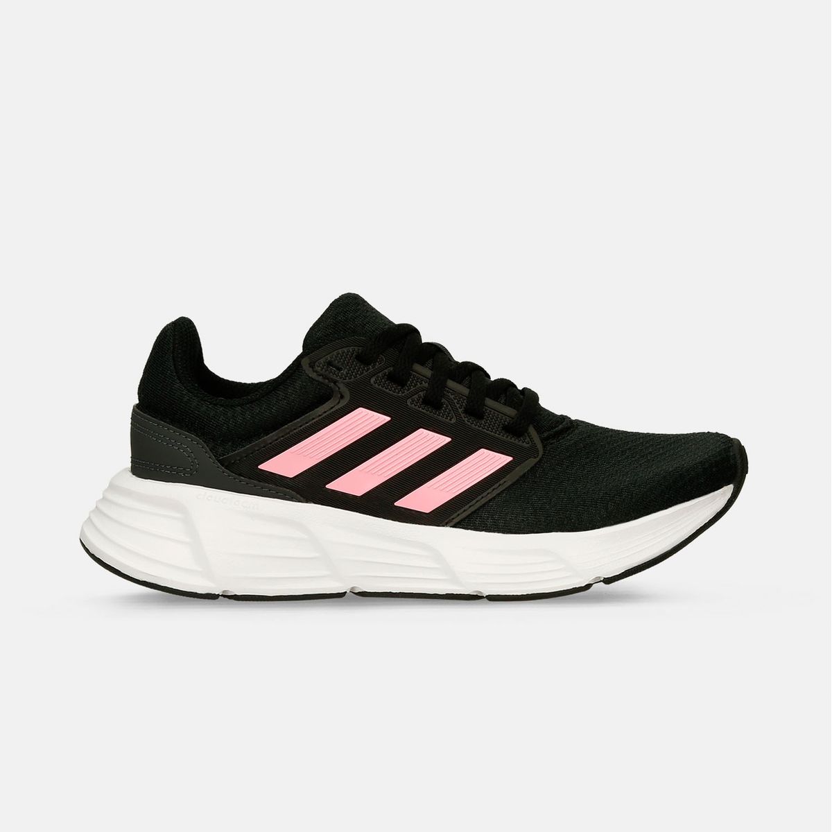 Tenis Deportivos Negro-Rosado Adidas Galaxy 6 W Mujer