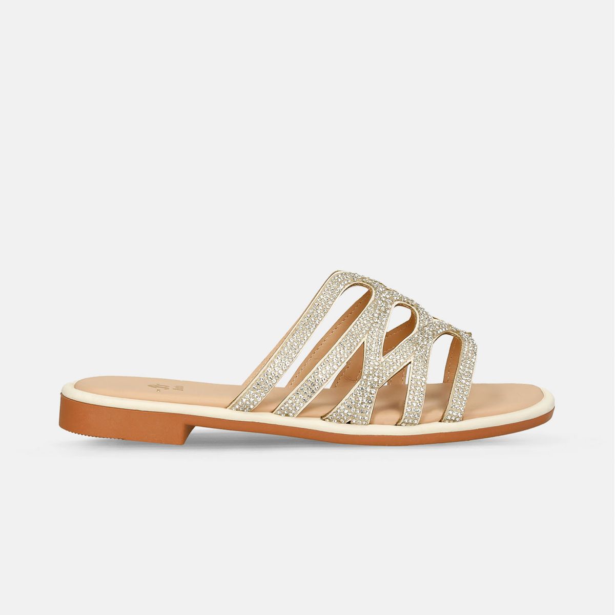 Sandalias Plateado Bata Jeremia Mujer