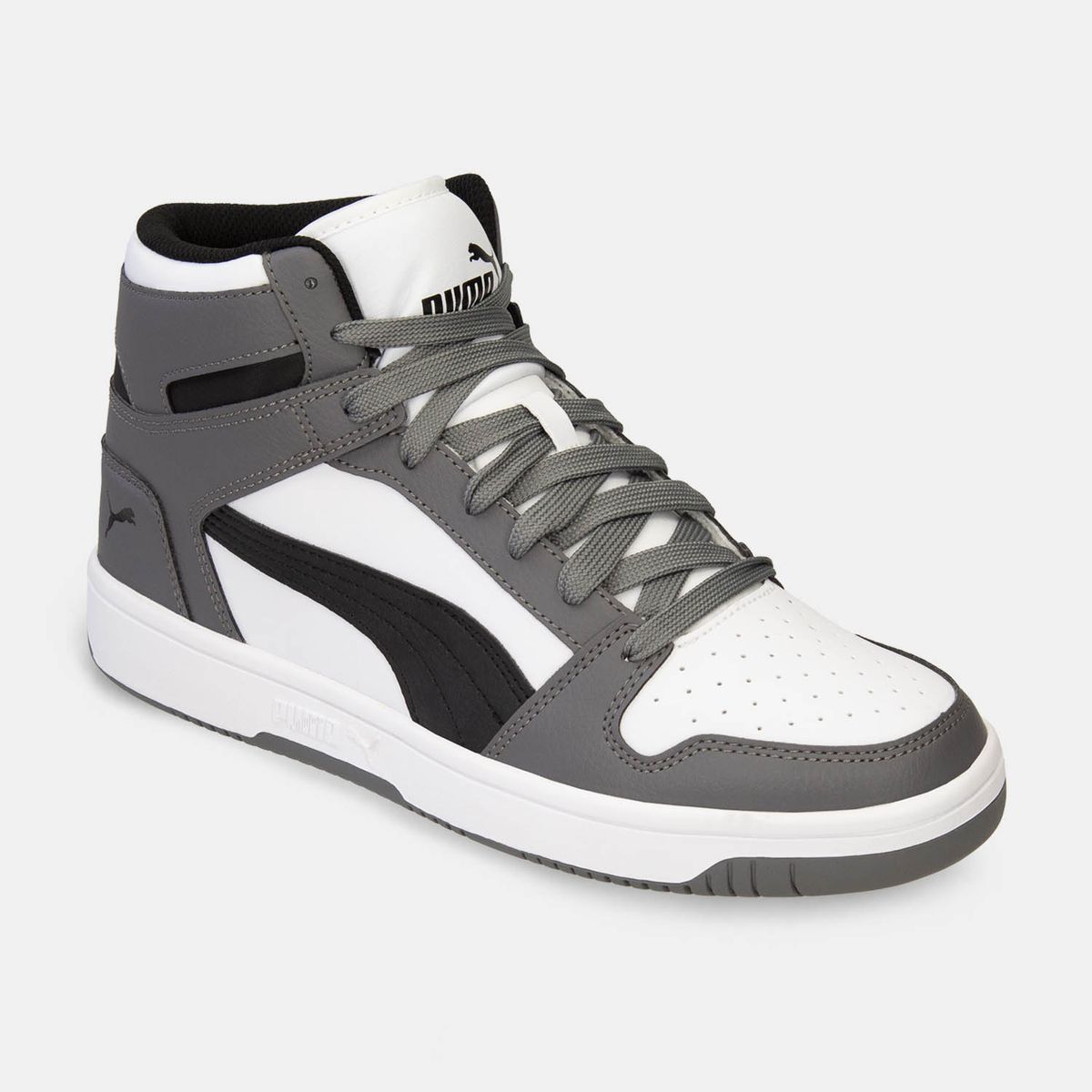 Tenis Casuales Blanco-Gris Puma Lynox Puma Hombre