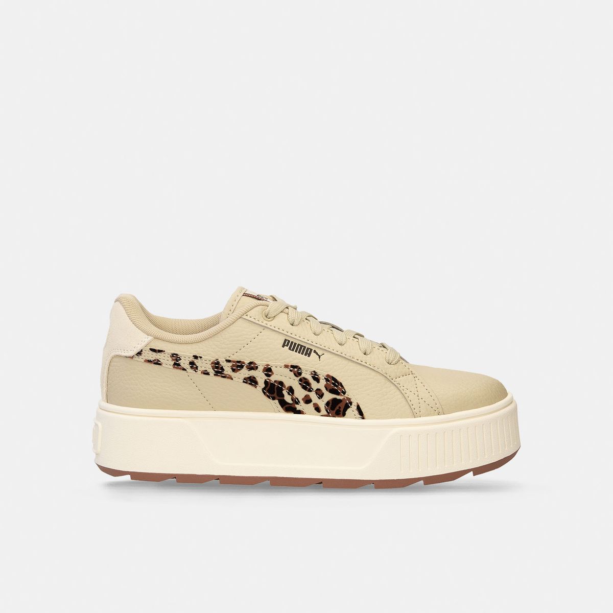 Tenis Casuales Beige Puma Lucrecia Puma Mujer