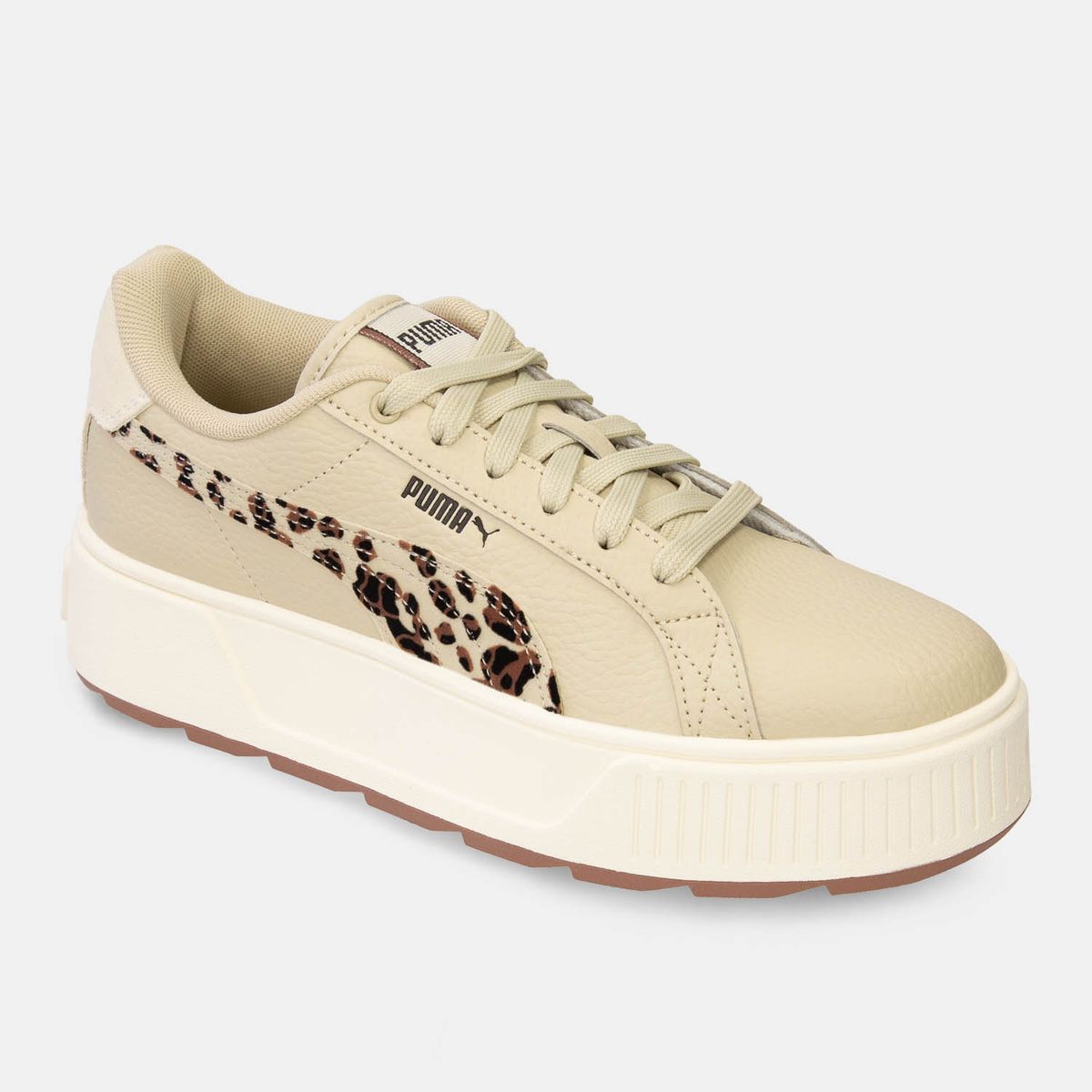 Tenis Casuales Beige Puma Lucrecia Puma Mujer